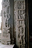 Baijnath Temple - the walls and the Shikhara have characteristic niches with images of gods and goddess. 